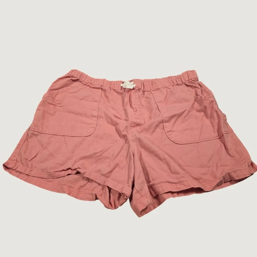 Wonder Nation Girls Shorts Bundle 5pc XL 14-16 Plus Denim Twill Skort Pink Blue